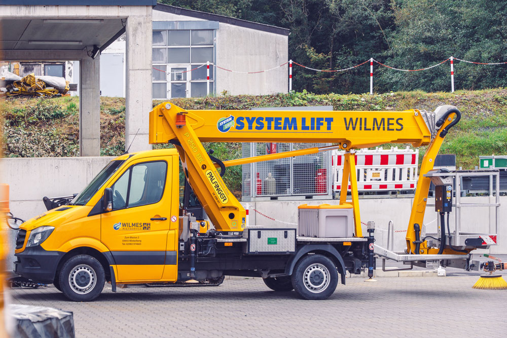 Wilmes LKW-Arbeitsühne